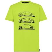 T-shirt Automobili Lamborghini T-shirt 72XBH009 vert
