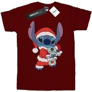 T-shirt enfant Disney Lilo And Stitch Stitch Christmas
