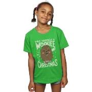 T-shirt enfant Disney Wookiee Little Christmas