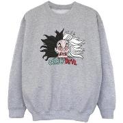 Sweat-shirt enfant Disney 101 Dalmatians Cruella De Vil Crazy Mum