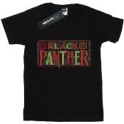 T-shirt enfant Marvel Black Panther Tribal Logo