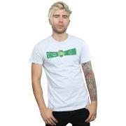 T-shirt Dc Comics Green Lantern Text Logo