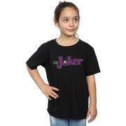 T-shirt enfant Dc Comics The Joker Crackle Logo