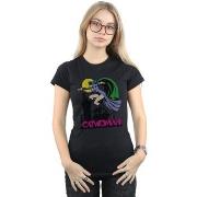 T-shirt Dc Comics Catwoman Crackle Logo
