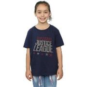 T-shirt enfant Dc Comics Justice League Movie United We Stand