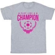 T-shirt enfant Dc Comics Play Like A Champion