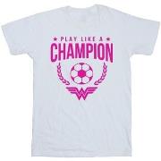 T-shirt enfant Dc Comics Play Like A Champion