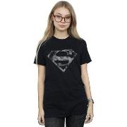 T-shirt Dc Comics Superman Marble Logo