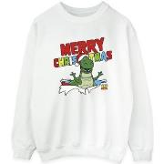 Sweat-shirt Disney Toy Story Rex Christmas Burst