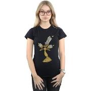 T-shirt Disney Beauty And The Beast Lumiere Distressed