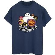T-shirt Disney Big Hero 6 Baymax Group Manga