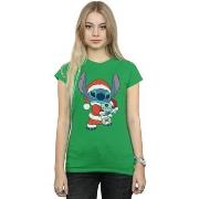 T-shirt Disney Lilo And Stitch Stitch Christmas