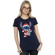 T-shirt Disney Lilo And Stitch Stitch Christmas