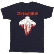 T-shirt Disney Big Hero 6 Baymax San Fransokyo Heart