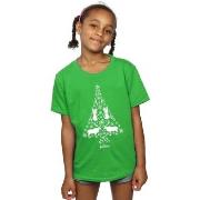 T-shirt enfant Disney Frozen Christmas Tree