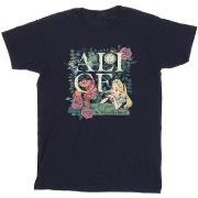 T-shirt enfant Disney Alice In Wonderland Leafy Garden