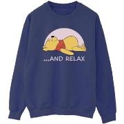 Sweat-shirt Disney Winnie The Pooh Relax