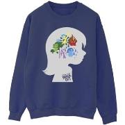 Sweat-shirt Disney Inside Out Head Silhouette