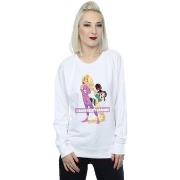 Sweat-shirt Disney Wreck It Ralph Rapunzel And Vanellope