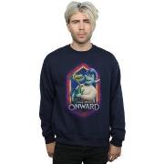 Sweat-shirt Disney Onward Laurel And Blazey Crest