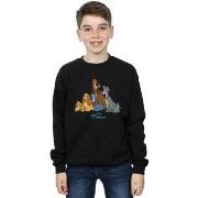 Sweat-shirt enfant Disney Lady And The Tramp Classic Group