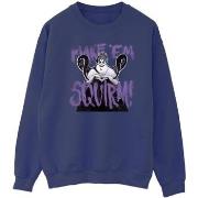 Sweat-shirt Disney Villains Ursula Purple