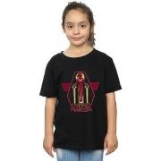 T-shirt enfant Marvel Captain Flying Warrior