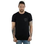 T-shirt Marvel Black On Black