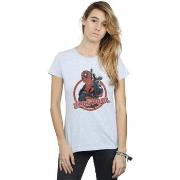 T-shirt Marvel Deadpool Gun Finger