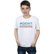 T-shirt enfant Marvel Avengers Endgame Don't Spoil The Endgame
