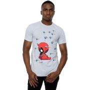 T-shirt Marvel Deadpool Cartoon Knockout