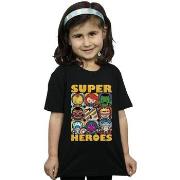 T-shirt enfant Marvel Kawaii Super Heroes