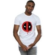 T-shirt Marvel Deadpool Split Splat Logo