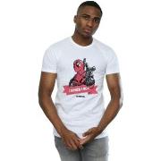 T-shirt Marvel Deadpool Chimichanga Finger