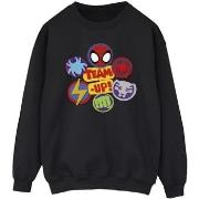 Sweat-shirt Marvel Spidey And His Amazing Friends Team Up