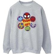 Sweat-shirt Marvel Spidey And His Amazing Friends Team Up