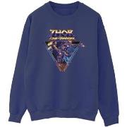 Sweat-shirt Marvel Thor Love And Thunder Logo Triangle