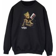 Sweat-shirt Marvel Guardians Of The Galaxy Groot Tape