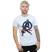 T-shirt Marvel Captain America Pose