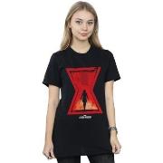 T-shirt Marvel Black Widow Movie Icon Silhouette