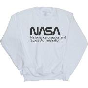 Sweat-shirt Nasa Logo One Tone