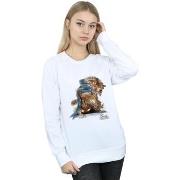 Sweat-shirt Disney Beauty And The Beast Beast Sketch