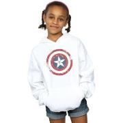 Sweat-shirt enfant Marvel Captain America Civil War Distressed Shield