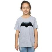 T-shirt enfant Dc Comics Justice League Movie Batman Emblem