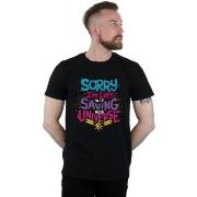 T-shirt Marvel Captain Saving The Universe