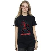 T-shirt Marvel Gun Sword Burst