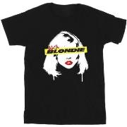 T-shirt Blondie Face Graffiti