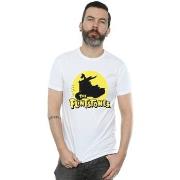 T-shirt The Flintstones Car Silhouette