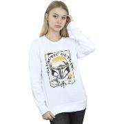 Sweat-shirt Star Wars: The Book Of Boba Fett Galactic Outlaw