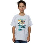 T-shirt enfant Dc Comics Aquaman Character Tiles